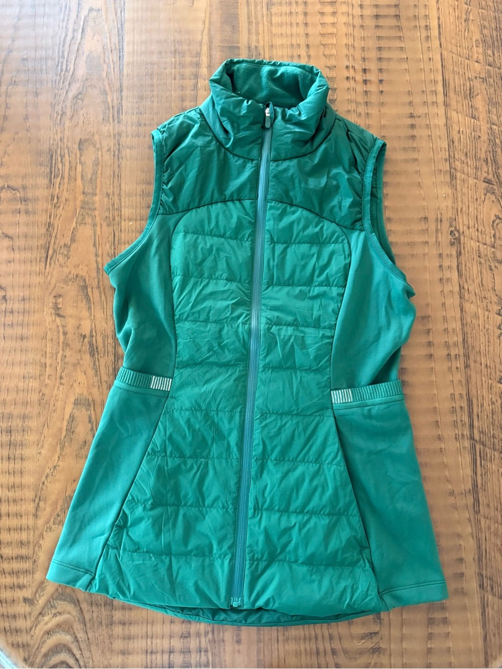 Lululemon Down For It All Vest Everglade Green
